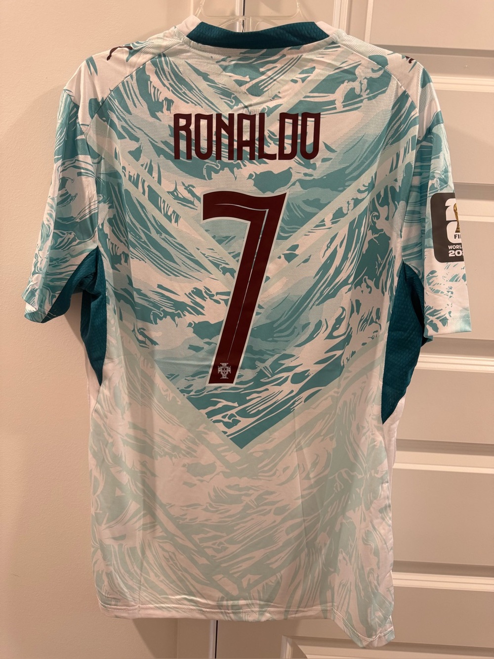 NWT 2026 World Cup Portugal Ronaldo Away Player Version Soccer Jersey XXL